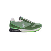 U.S. POLO ASSN. Green Polyester Men Sneaker -   -  U.S. POLO ASSN..